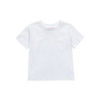 9CREWT 1K: White Slub Crew T-Shirt (1-3 Years)